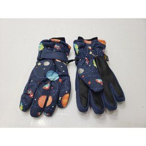 Lullaby Kids Unisex Kids Gloves Windproof Waterproof Snow Ski Winter Size L NWT